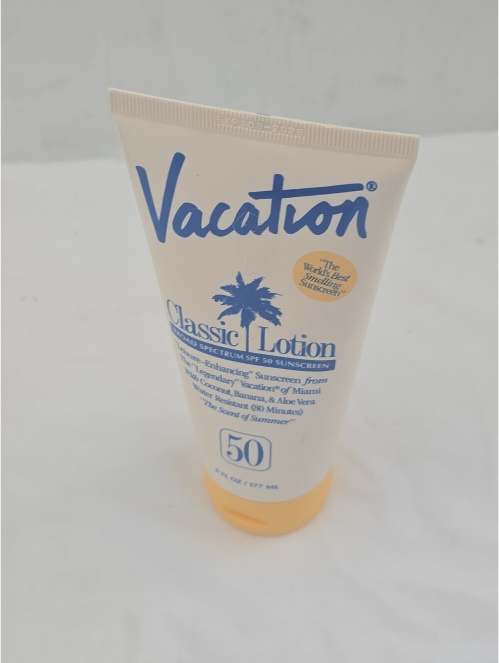 Vacation Classic Lotion Chemical Sunscreen SPF 50 Broad Spectrum, 6 fl oz